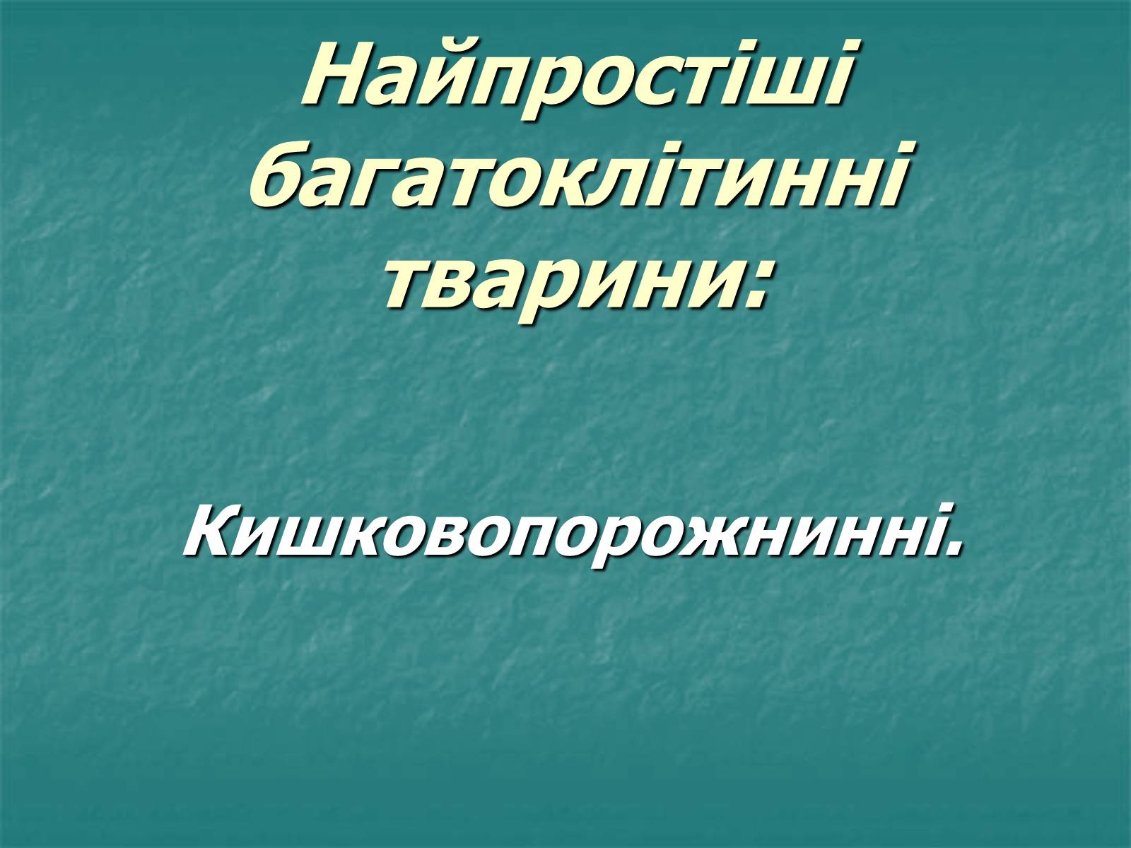 Презентація на тему «Найпростіші багатоклітинні тварини» - Слайд #1 Презентація на тему «Найпростіші багатоклітинні тварини» - Слайд #1
