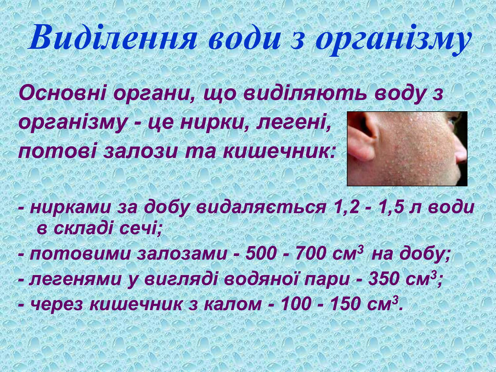 Презентація на тему «Вода в організмах» (варіант 2) - Слайд #16 Презентація на тему «Вода в організмах» (варіант 2) - Слайд #16