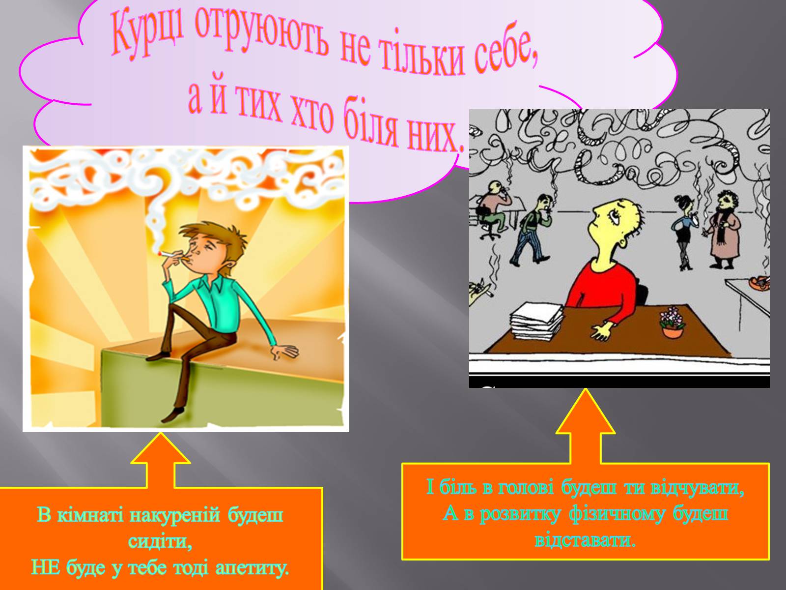Презентація на тему «Вплив куріння, алкоголю та наркотиків на здоров’я» - Слайд #7 Презентація на тему «Вплив куріння, алкоголю та наркотиків на здоров’я» - Слайд #7