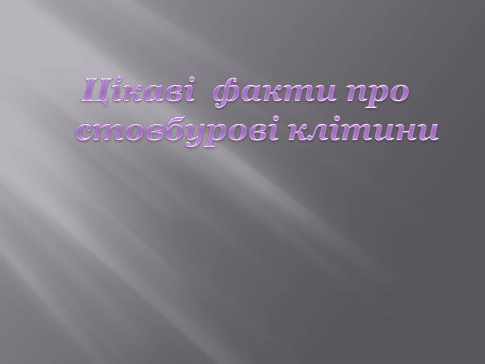 Презентація на тему «Стовбурові клітини» (варіант 6) - Слайд #23 Презентація на тему «Стовбурові клітини» (варіант 6) - Слайд #23
