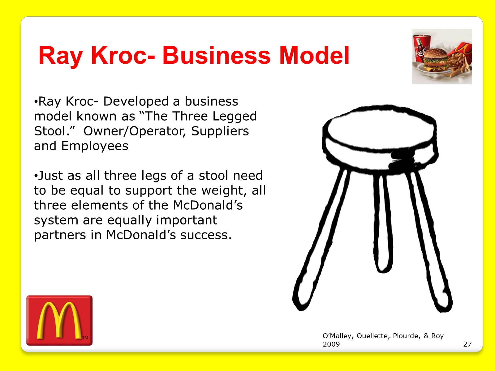 Презентація на тему «McDonald’s Corporation» - Слайд #27 Презентація на тему «McDonald’s Corporation» - Слайд #27