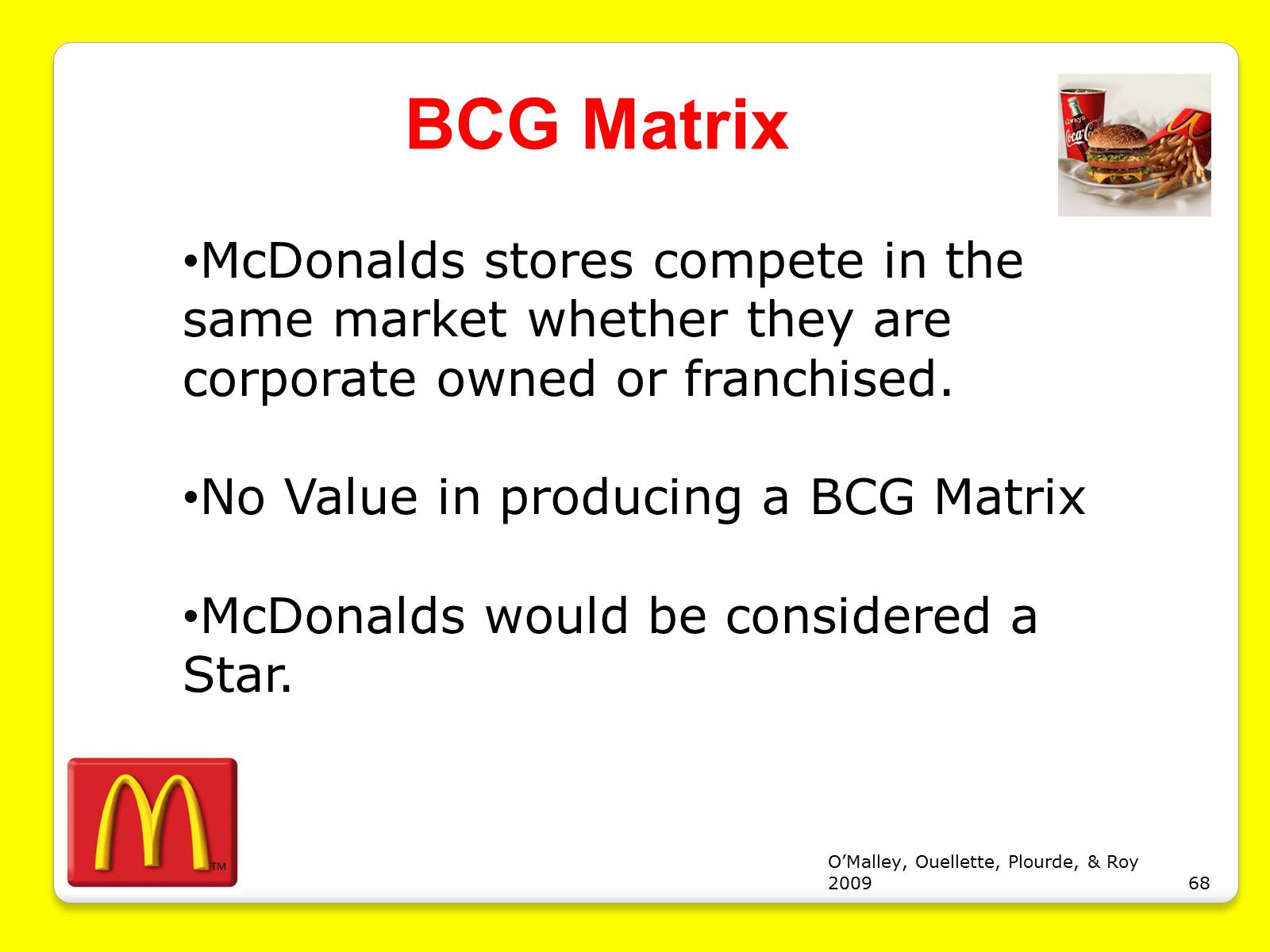 Презентація на тему «McDonald’s Corporation» - Слайд #68 Презентація на тему «McDonald’s Corporation» - Слайд #68