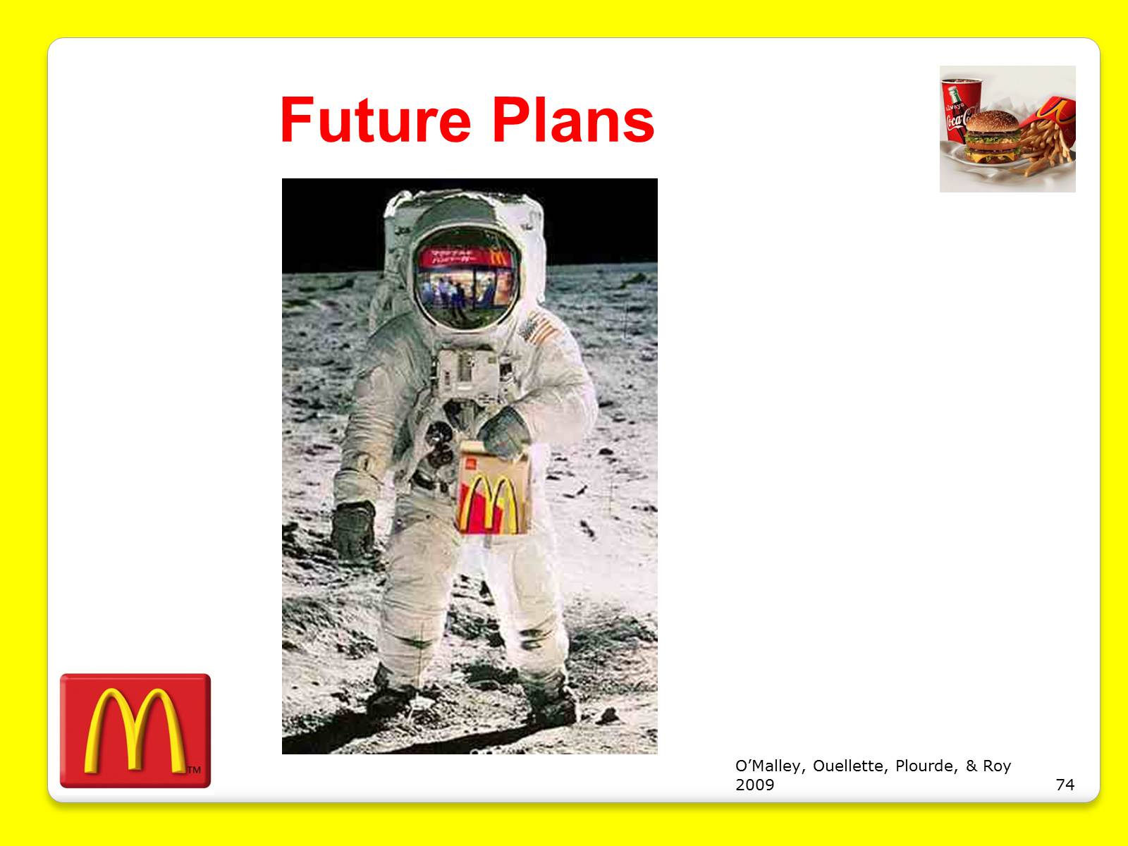 Презентація на тему «McDonald’s Corporation» - Слайд #74 Презентація на тему «McDonald’s Corporation» - Слайд #74