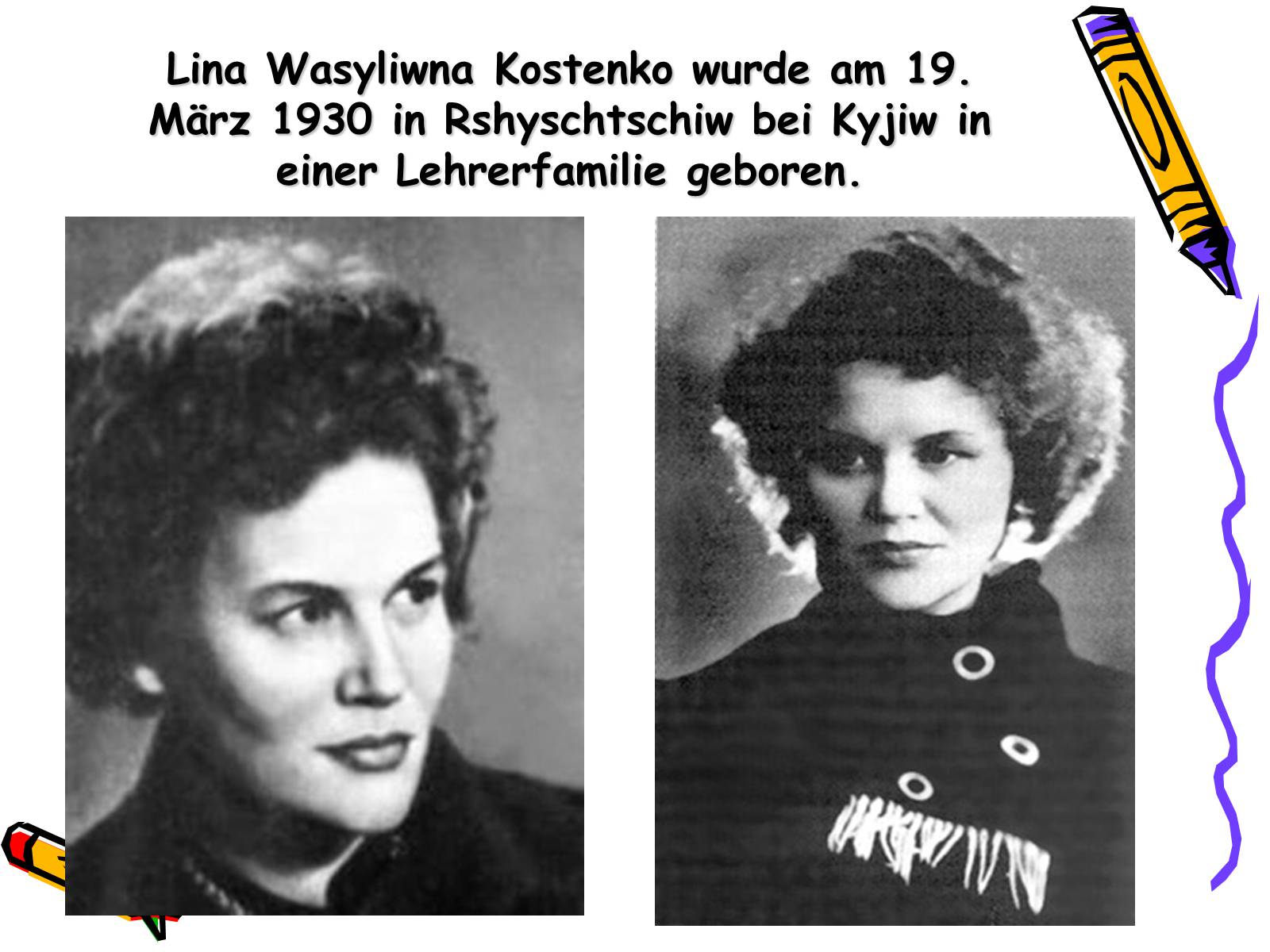 Презентація на тему «Lina Kostenko» - Слайд #3