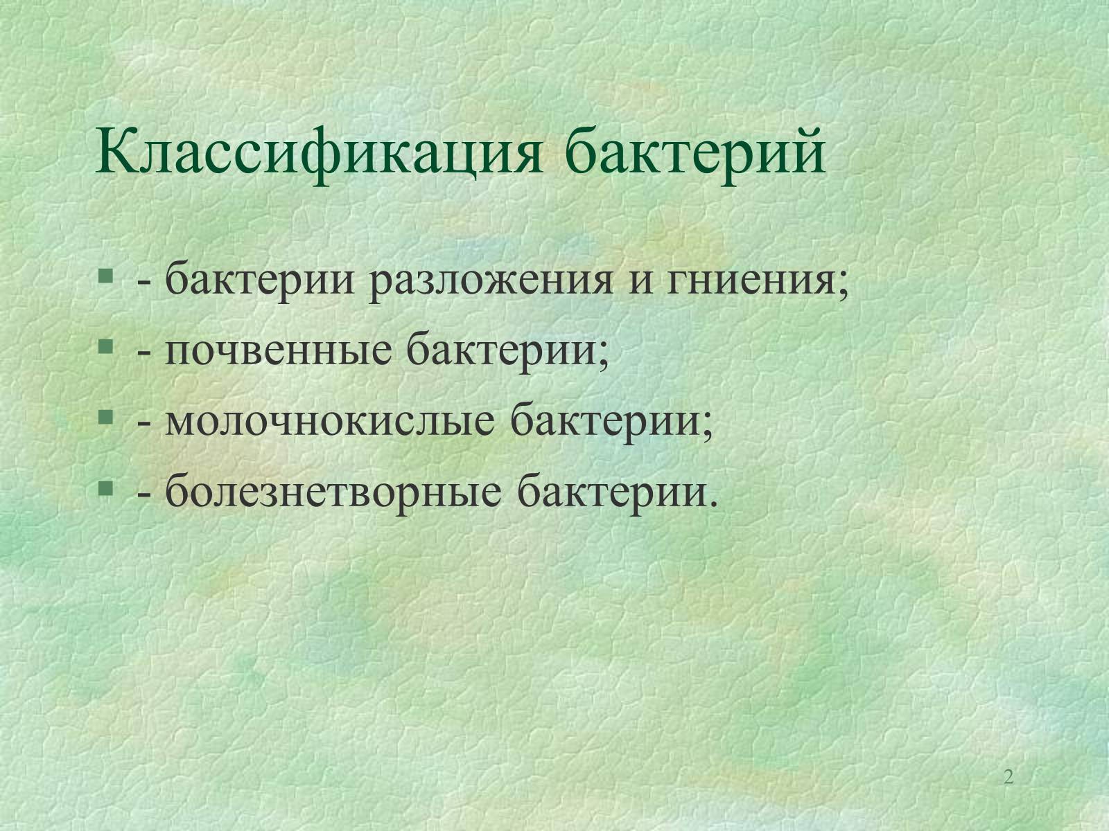 Презентація на тему «Значение бактерий в природе и жизни человека» - Слайд #2 Презентація на тему «Значение бактерий в природе и жизни человека» - Слайд #2