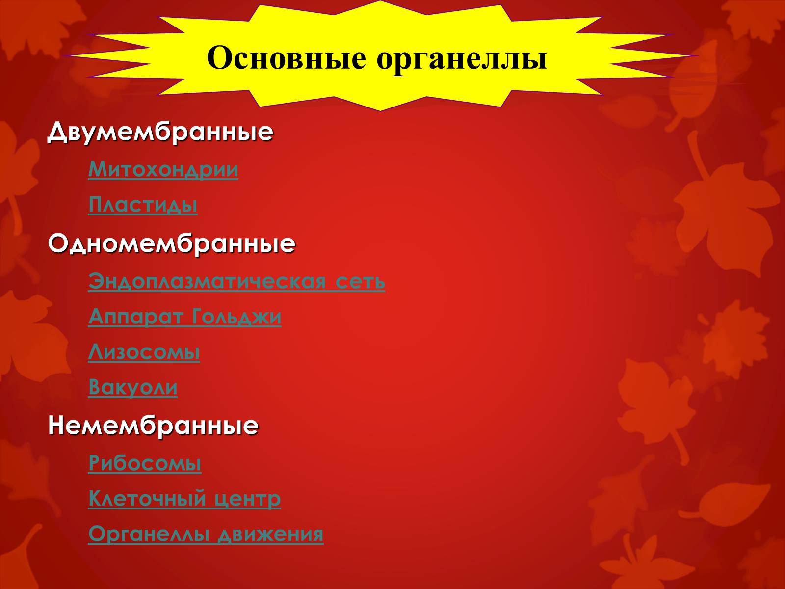 Презентація на тему «Строение клетки и её функции» - Слайд #15 Презентація на тему «Строение клетки и её функции» - Слайд #15