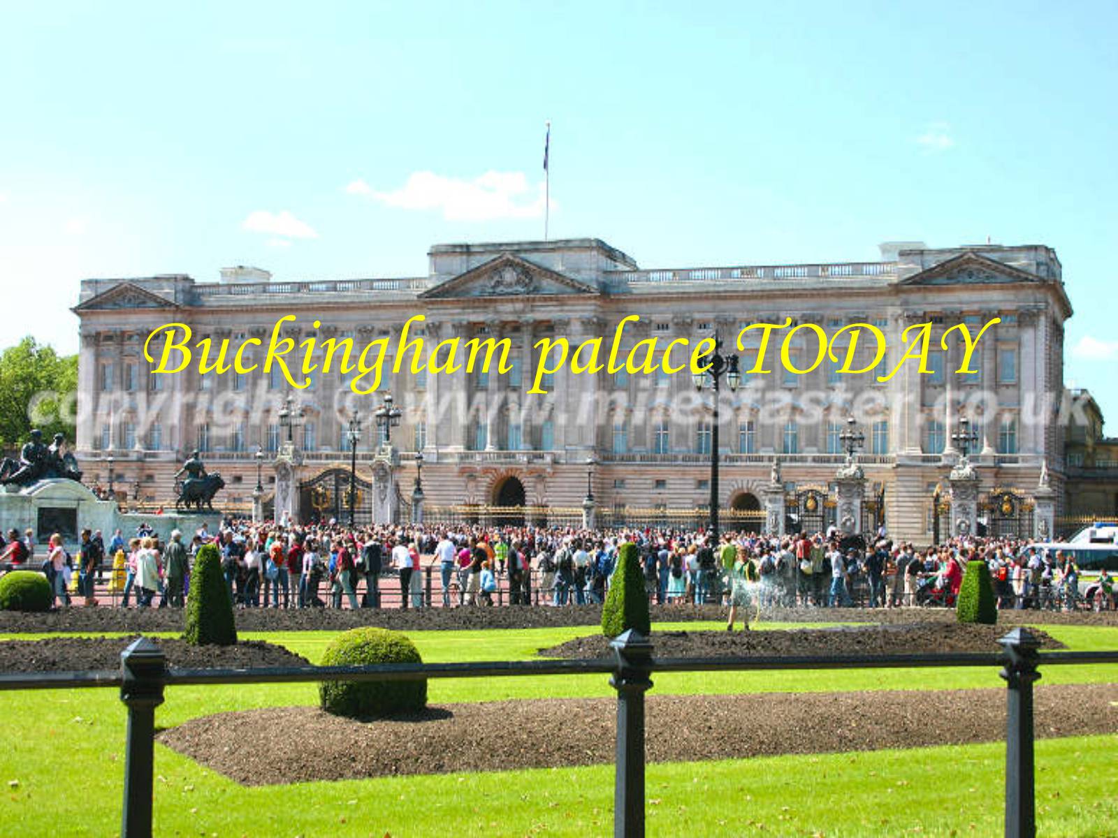 Презентація на тему «Buckingham Palace» - Слайд #9 Презентація на тему «Buckingham Palace» - Слайд #9