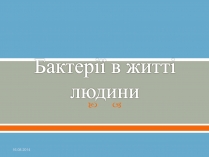 Презентація на тему «Бактерії» (варіант 1)