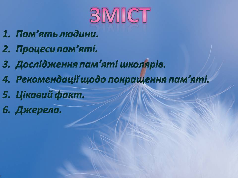 Презентація на тему «Індивідуальні особливості пам’яті» - Слайд #4 Презентація на тему «Індивідуальні особливості пам’яті» - Слайд #4