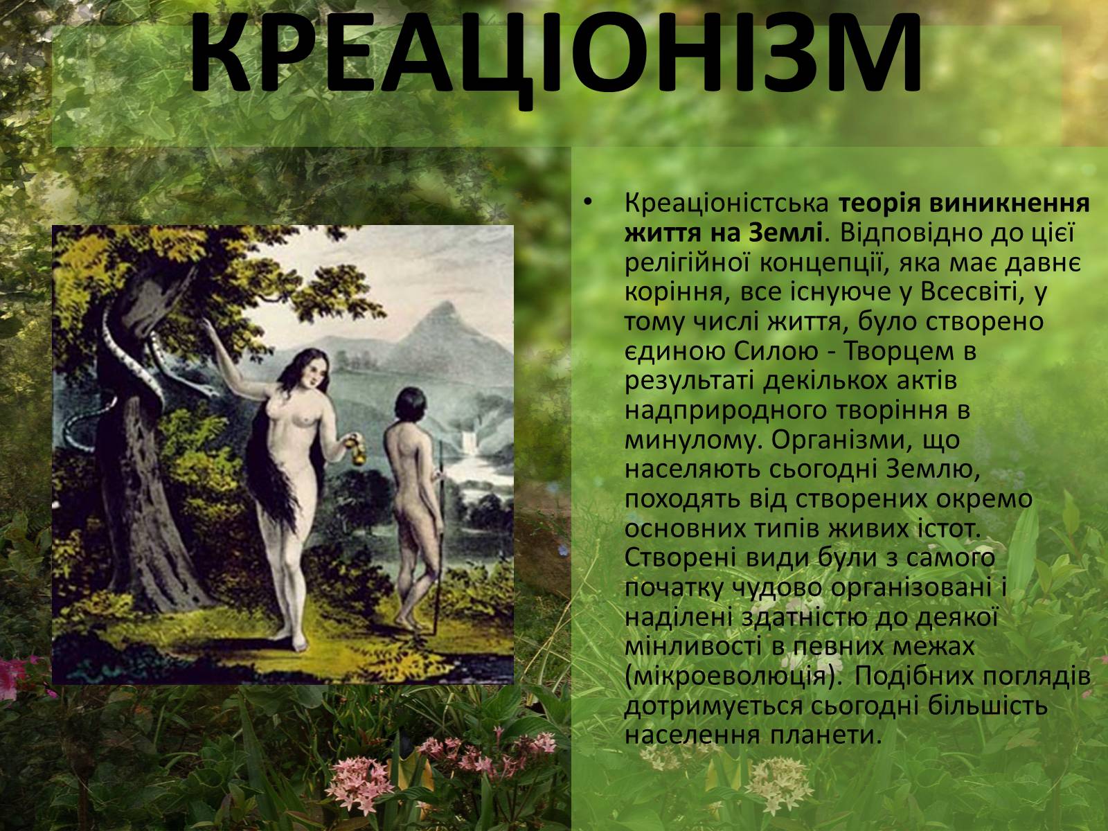 Презентація на тему «Гіпотези виникнення життя» (варіант 1) - Слайд #4 Презентація на тему «Гіпотези виникнення життя» (варіант 1) - Слайд #4
