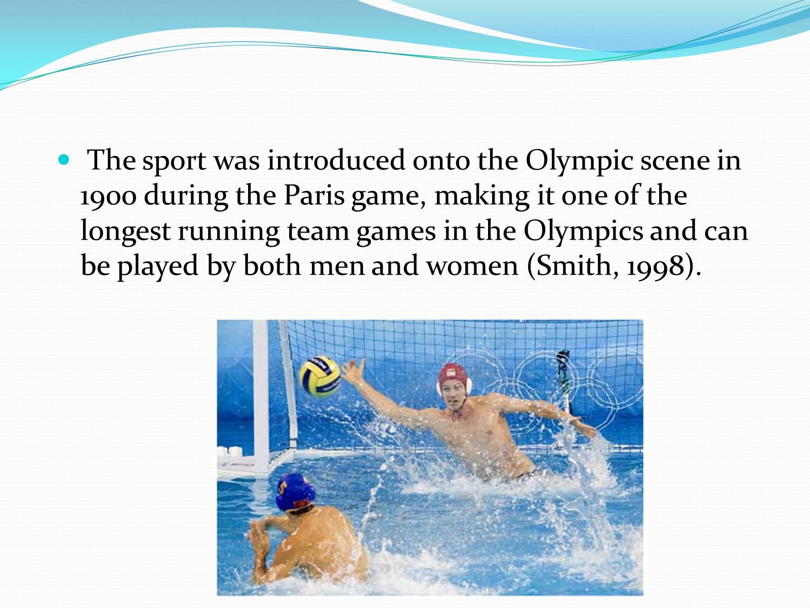 Презентація на тему «Water polo» - Слайд #4 Презентація на тему «Water polo» - Слайд #4