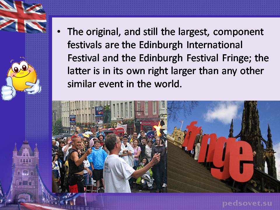 Презентація на тему «Edinburgh Festival» - Слайд #3 Презентація на тему «Edinburgh Festival» - Слайд #3