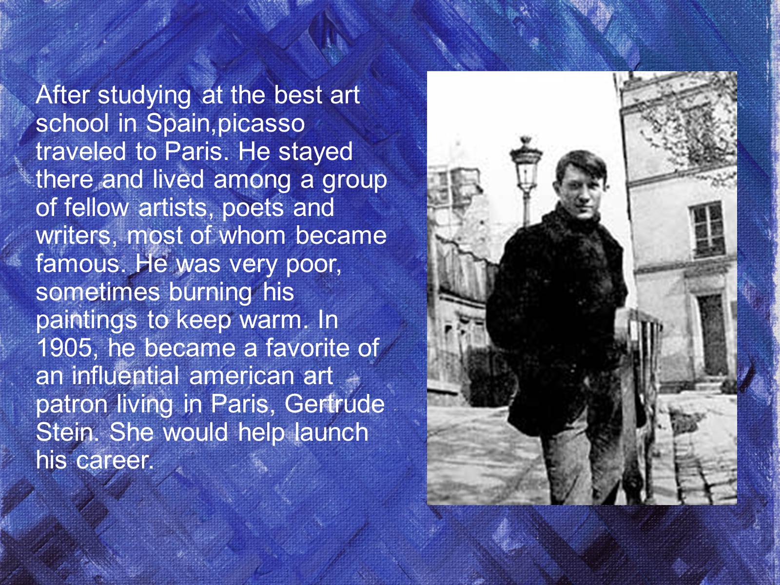 Презентація на тему «Pablo Picasso» (варіант 1) - Слайд #3 Презентація на тему «Pablo Picasso» (варіант 1) - Слайд #3