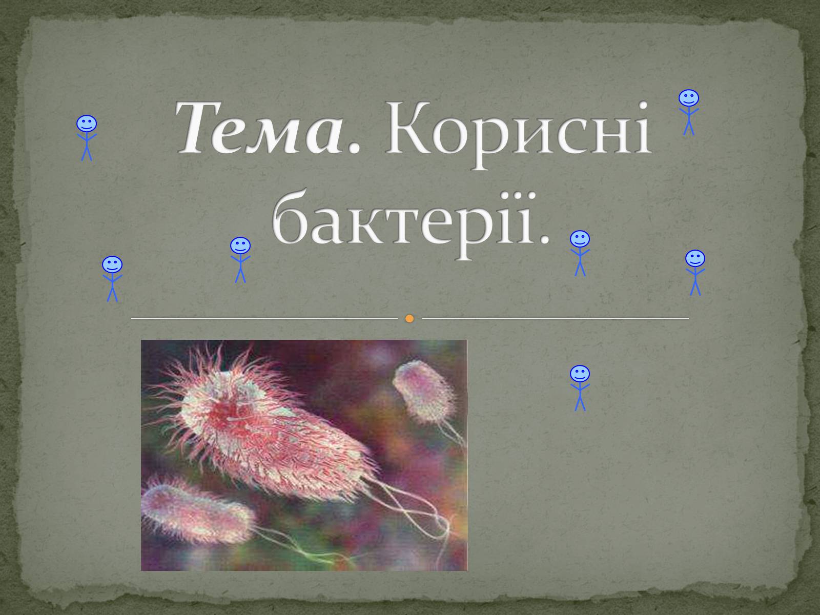 Презентація на тему «Корисні бактерії» (варіант 1) - Слайд #1 Презентація на тему «Корисні бактерії» (варіант 1) - Слайд #1