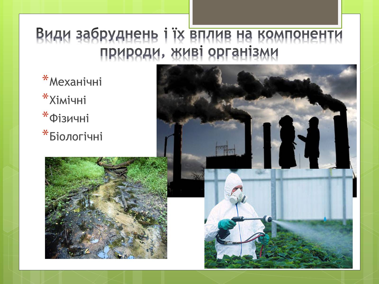 Презентація на тему «Здоров’я людини та навколишнє середовище» - Слайд #4 Презентація на тему «Здоров’я людини та навколишнє середовище» - Слайд #4