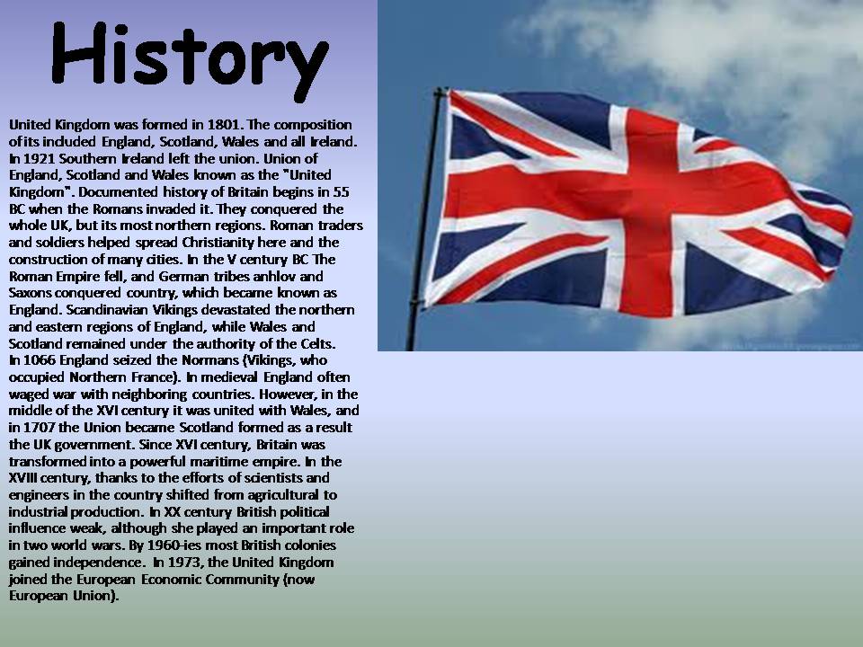Презентація на тему «Great Britain» (варіант 7) - Слайд #10 Презентація на тему «Great Britain» (варіант 7) - Слайд #10