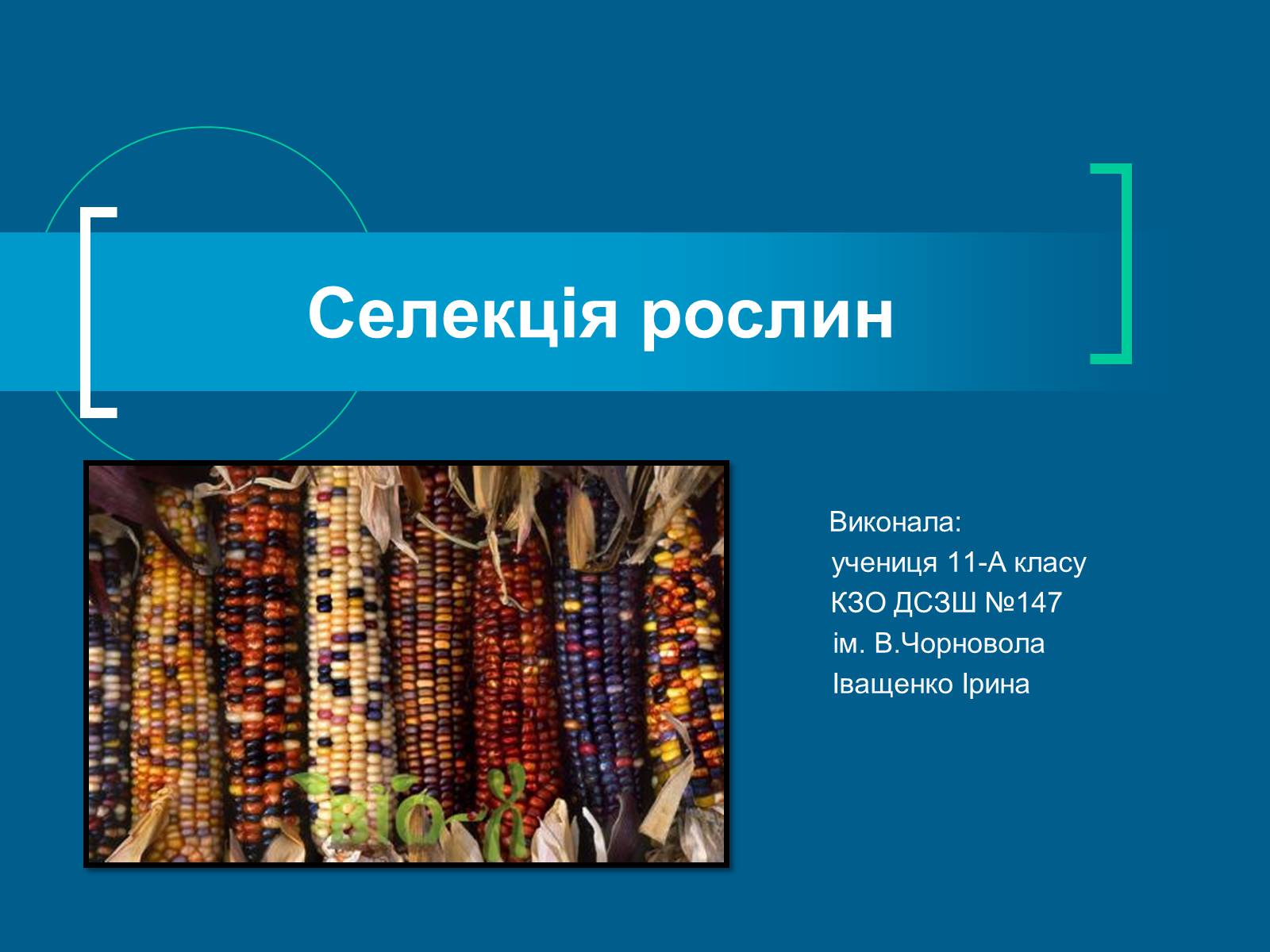 Презентація на тему «Селекція» (варіант 8) - Слайд #1 Презентація на тему «Селекція» (варіант 8) - Слайд #1