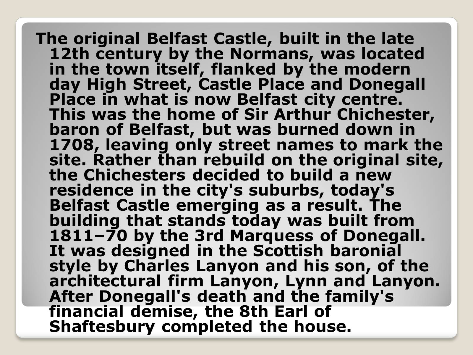 Презентація на тему «Cardiff Castle» - Слайд #8 Презентація на тему «Cardiff Castle» - Слайд #8