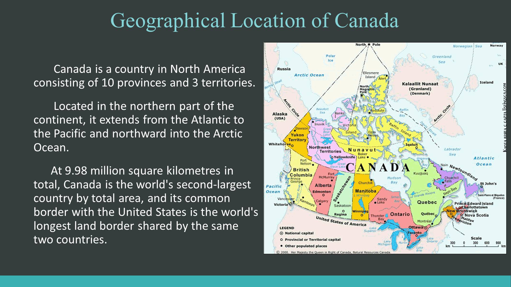 Презентація на тему «Canada» (варіант 2) - Слайд #2 Презентація на тему «Canada» (варіант 2) - Слайд #2