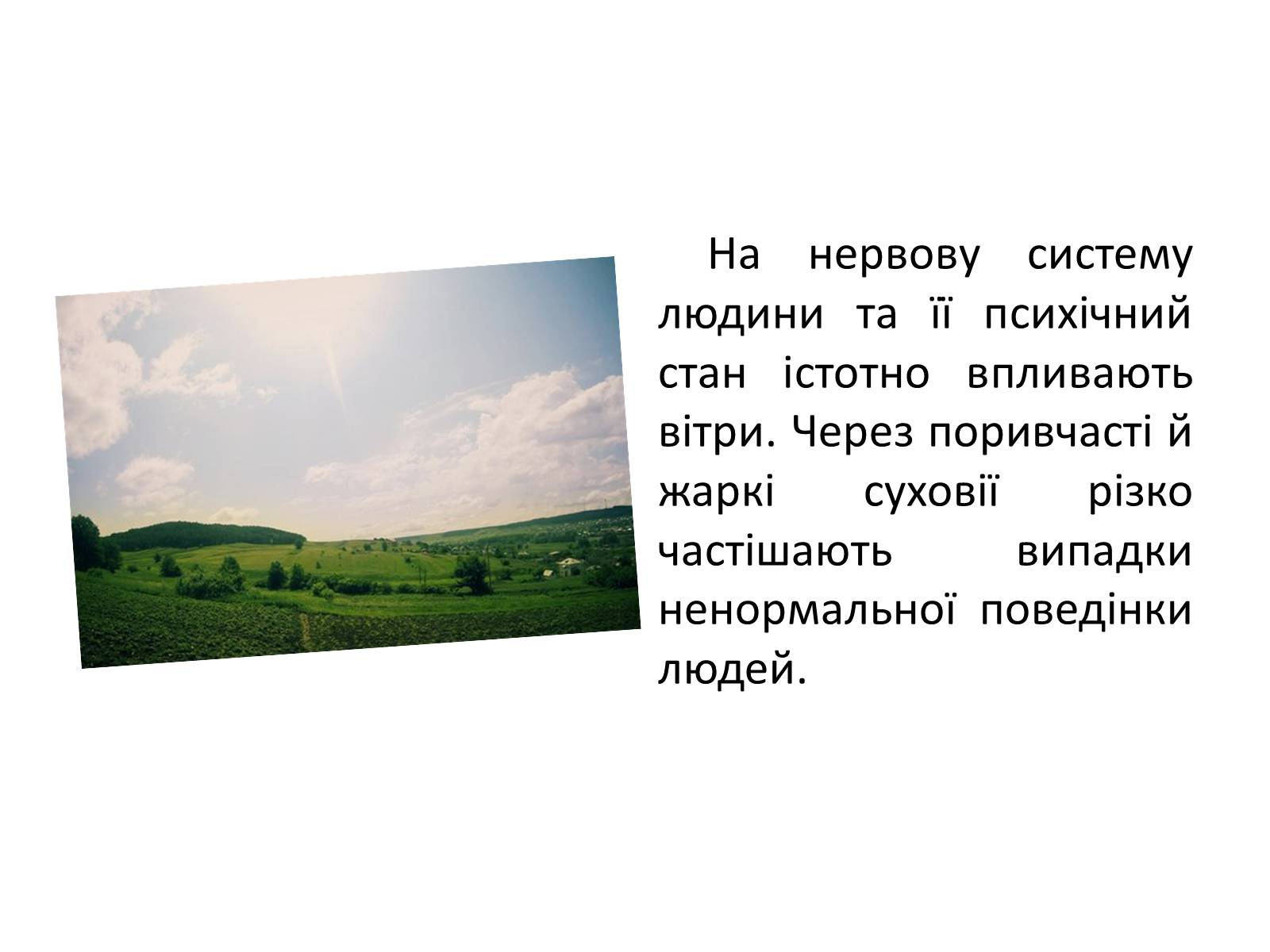 Презентація на тему «Реакція організму на вплив навколишнього серидовища» - Слайд #13 Презентація на тему «Реакція організму на вплив навколишнього серидовища» - Слайд #13