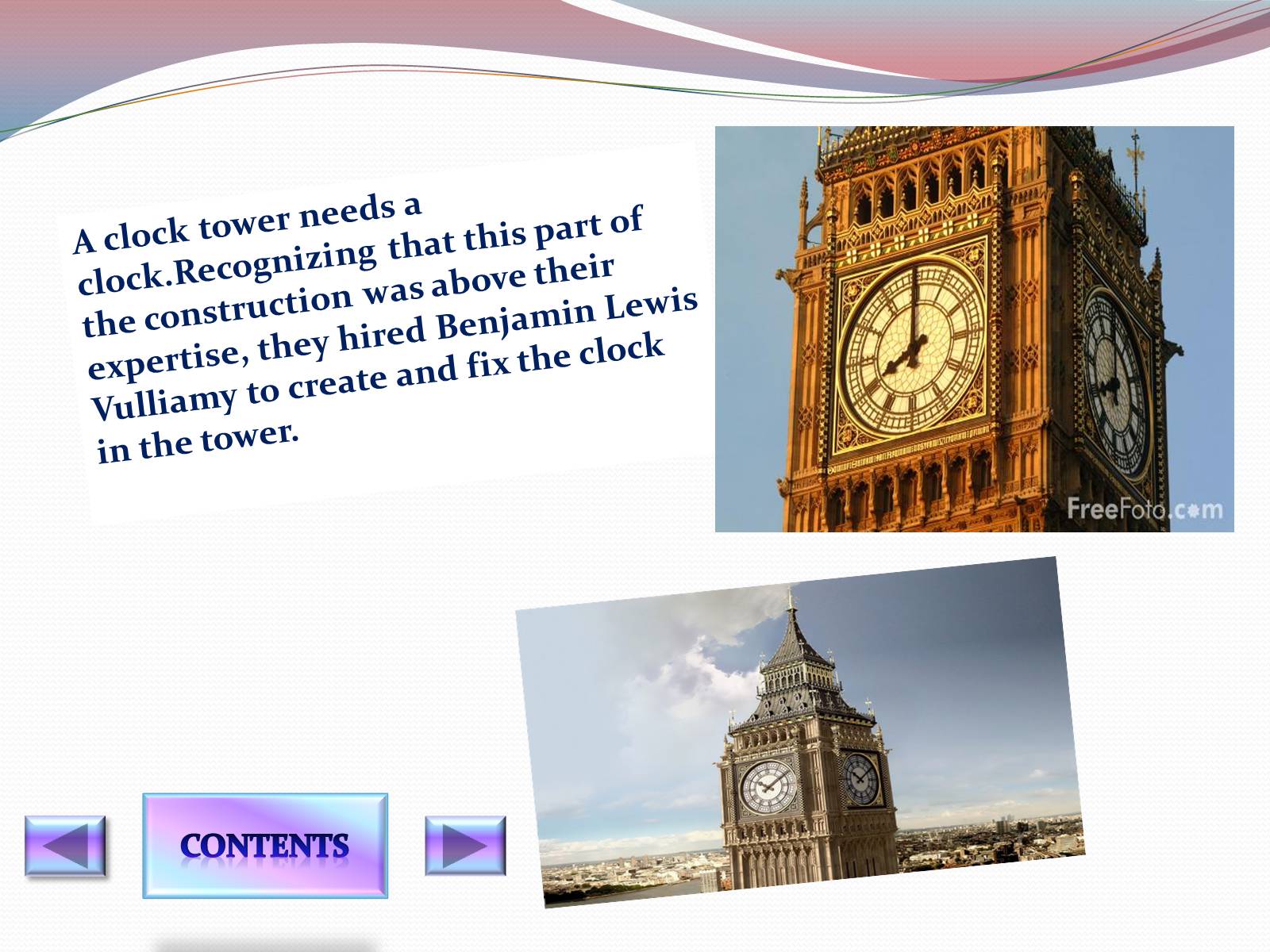 Презентація на тему «History of Big Ben» - Слайд #12 Презентація на тему «History of Big Ben» - Слайд #12