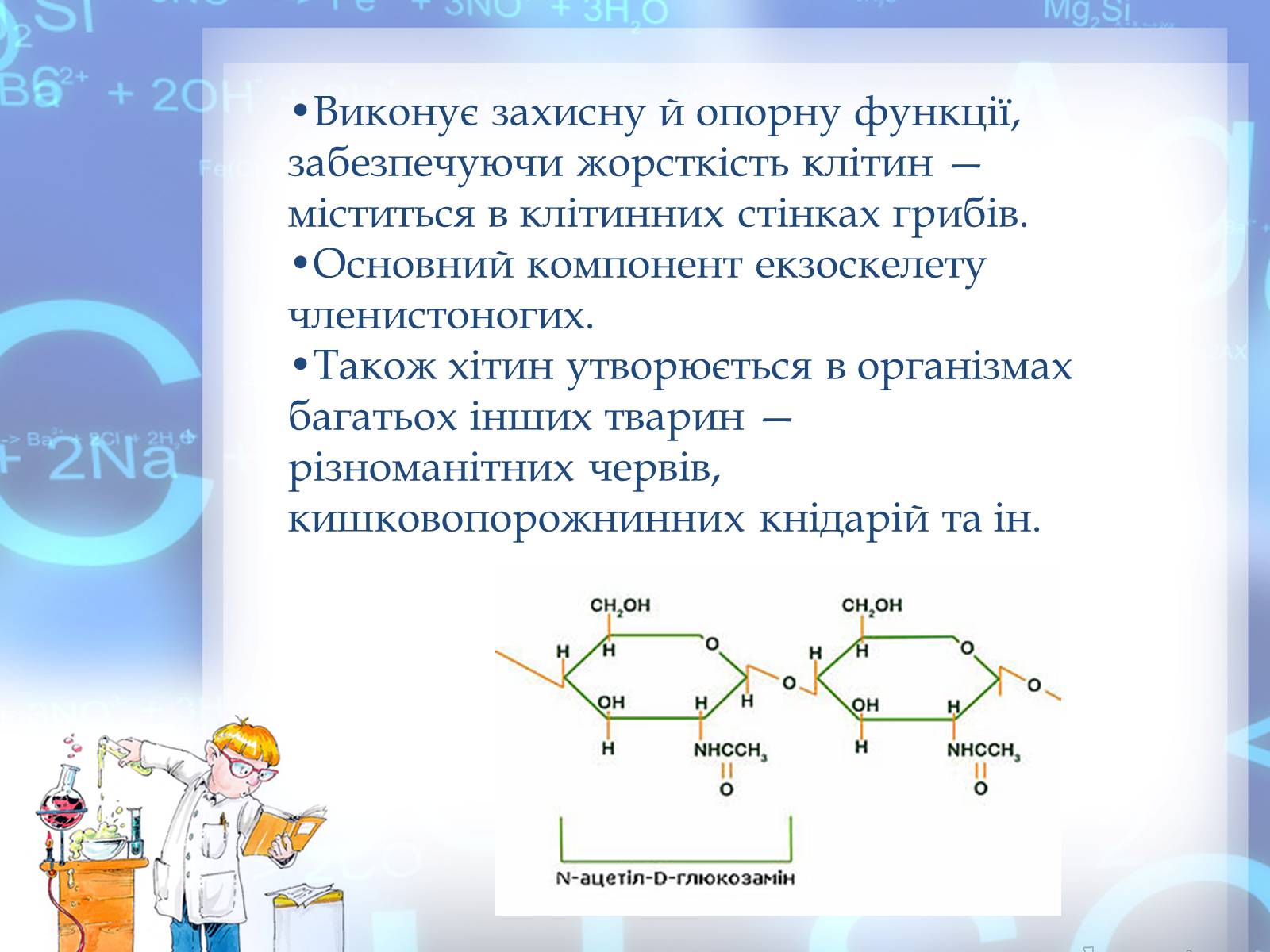 Презентація на тему «Хітин» - Слайд #3 Презентація на тему «Хітин» - Слайд #3