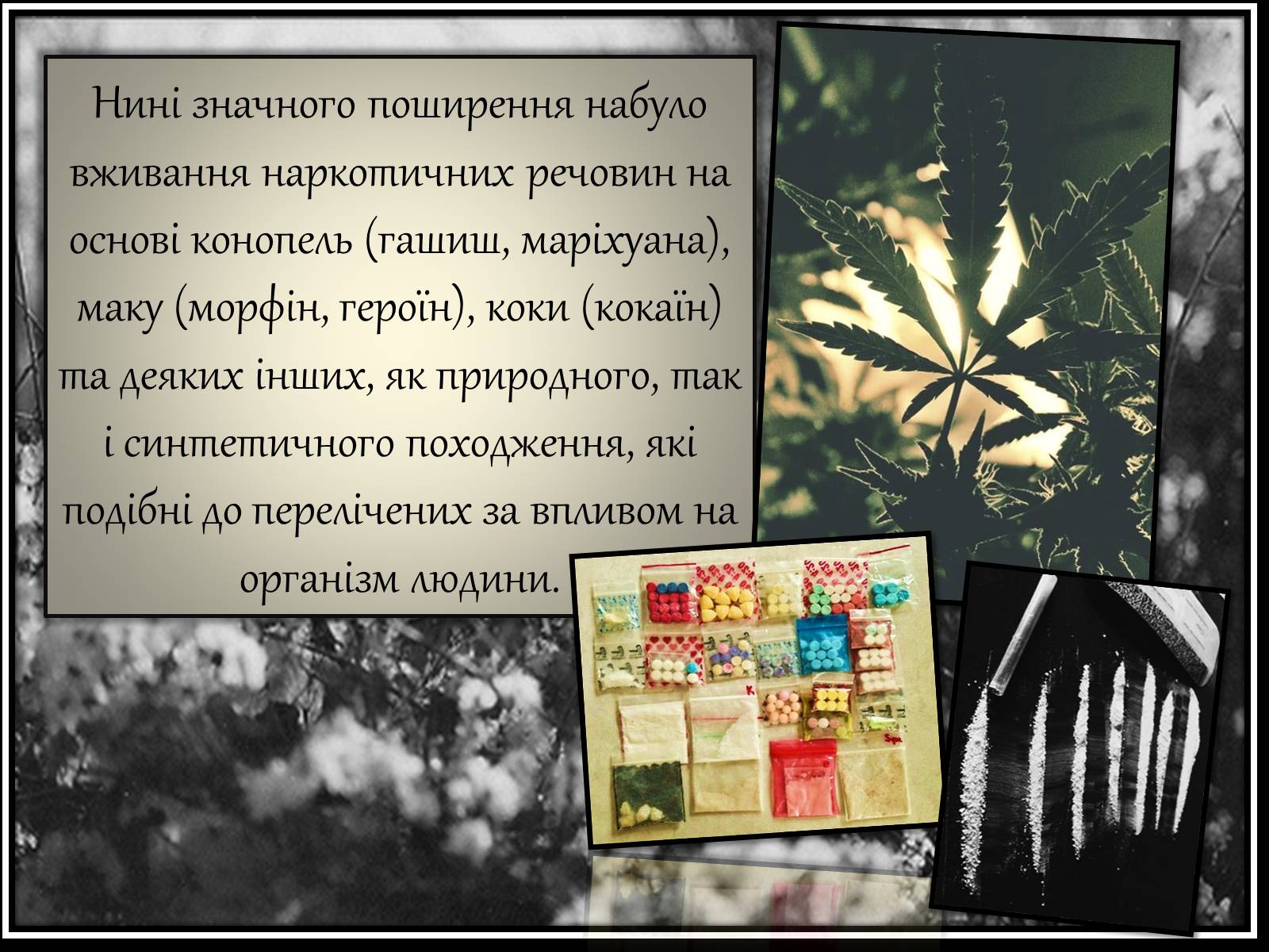 Презентація на тему «Шкідливий вплив наркотичних речовин на організм людини» (варіант 1) - Слайд #7 Презентація на тему «Шкідливий вплив наркотичних речовин на організм людини» (варіант 1) - Слайд #7