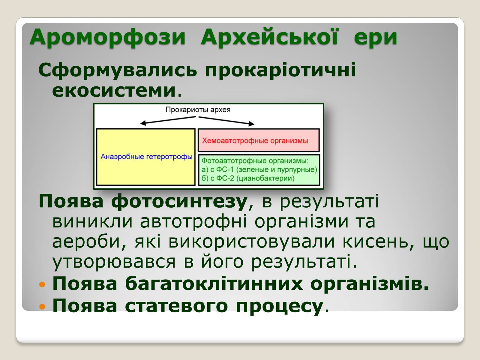 Презентація на тему «Основні ароморфози в еволюції» - Слайд #5 Презентація на тему «Основні ароморфози в еволюції» - Слайд #5