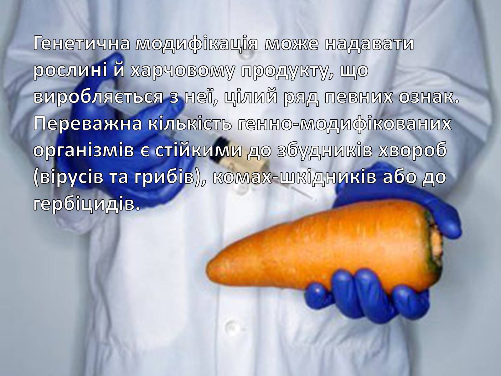 Презентація на тему «Транзгенні та химерні організми» - Слайд #14 Презентація на тему «Транзгенні та химерні організми» - Слайд #14