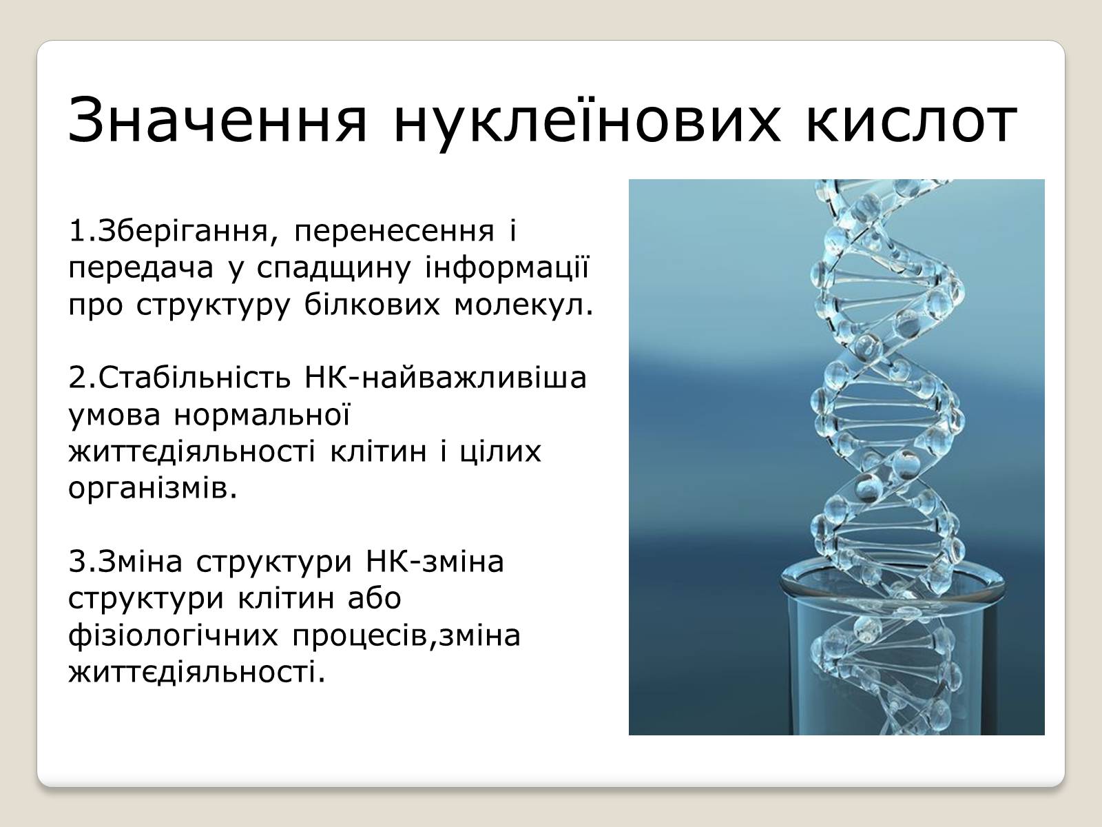 Презентація на тему «Нуклеїнові кислоти» (варіант 7) - Слайд #8 Презентація на тему «Нуклеїнові кислоти» (варіант 7) - Слайд #8