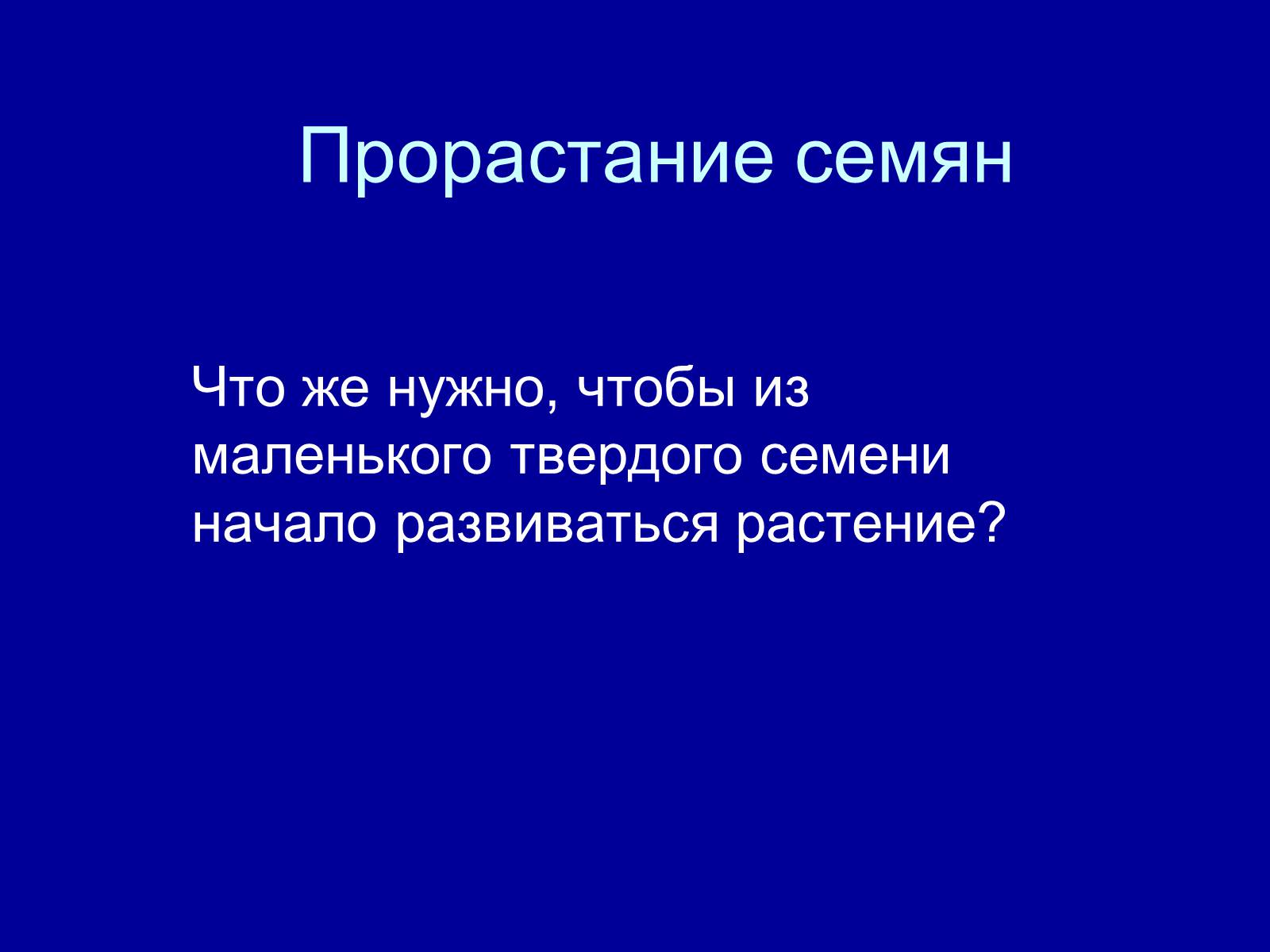 Презентація на тему «Прорастание семян» - Слайд #2 Презентація на тему «Прорастание семян» - Слайд #2
