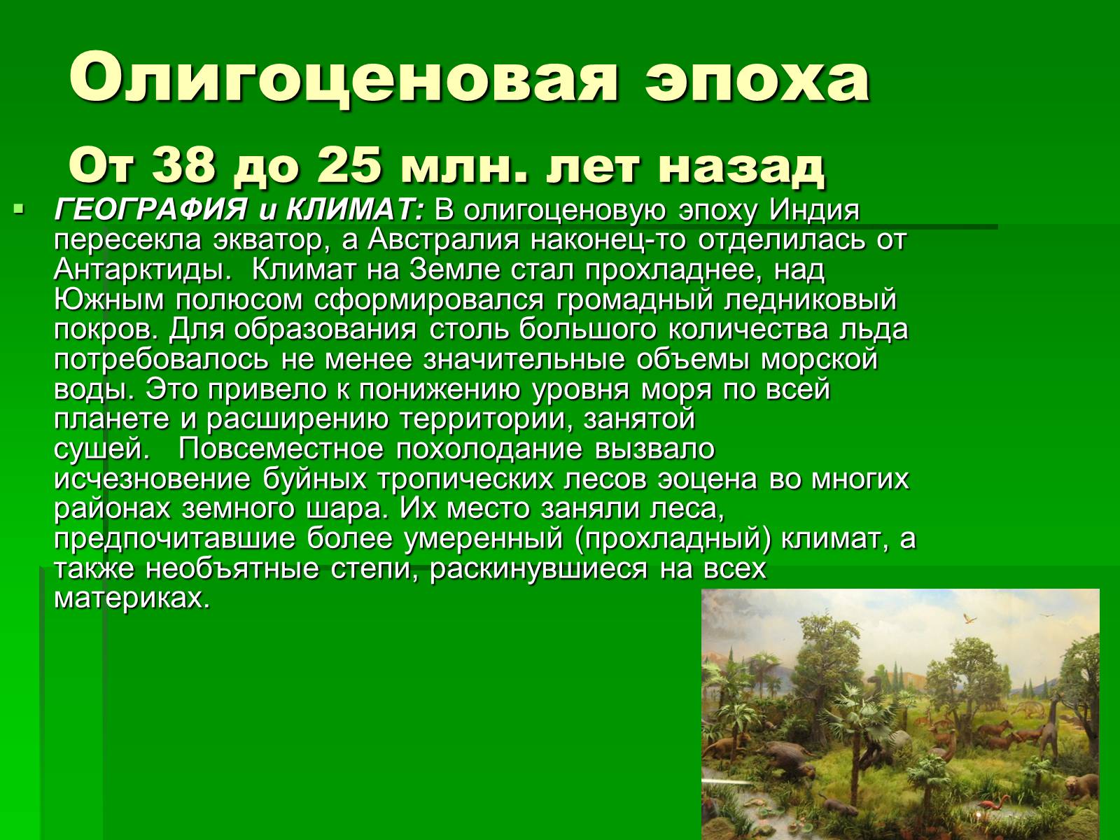 Презентація на тему «Жизнь в кайнозойскую эру» - Слайд #8 Презентація на тему «Жизнь в кайнозойскую эру» - Слайд #8