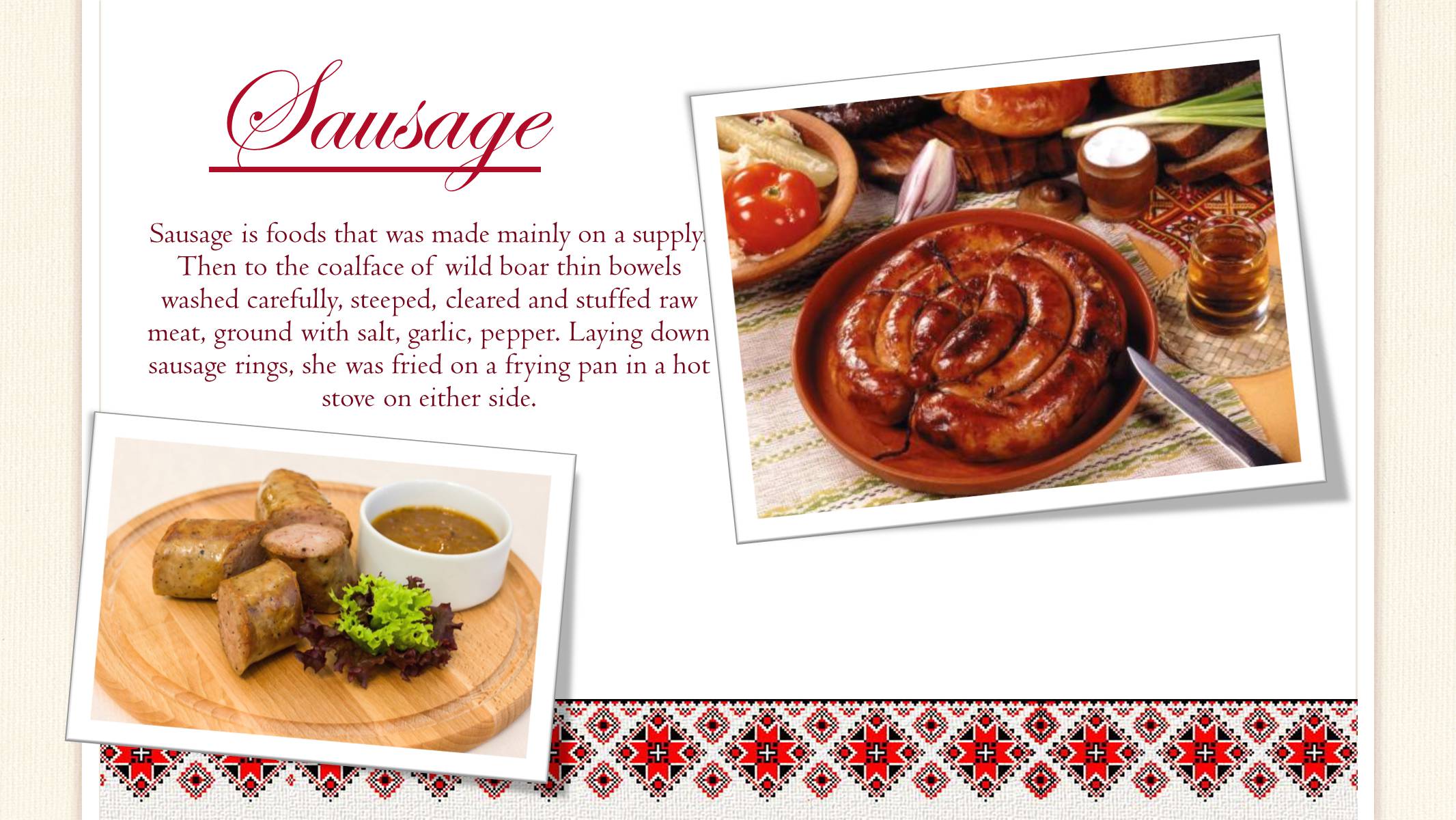 Презентація на тему «Ukrainian traditional menu» - Слайд #8 Презентація на тему «Ukrainian traditional menu» - Слайд #8