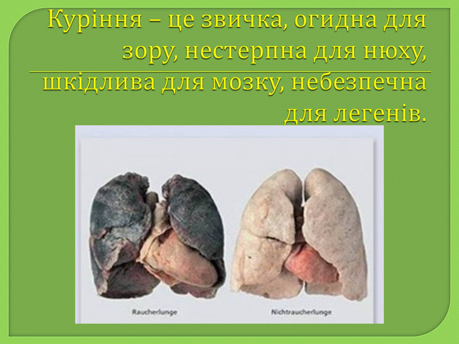 Презентація на тему «Куріння» (варіант 1) - Слайд #2 Презентація на тему «Куріння» (варіант 1) - Слайд #2