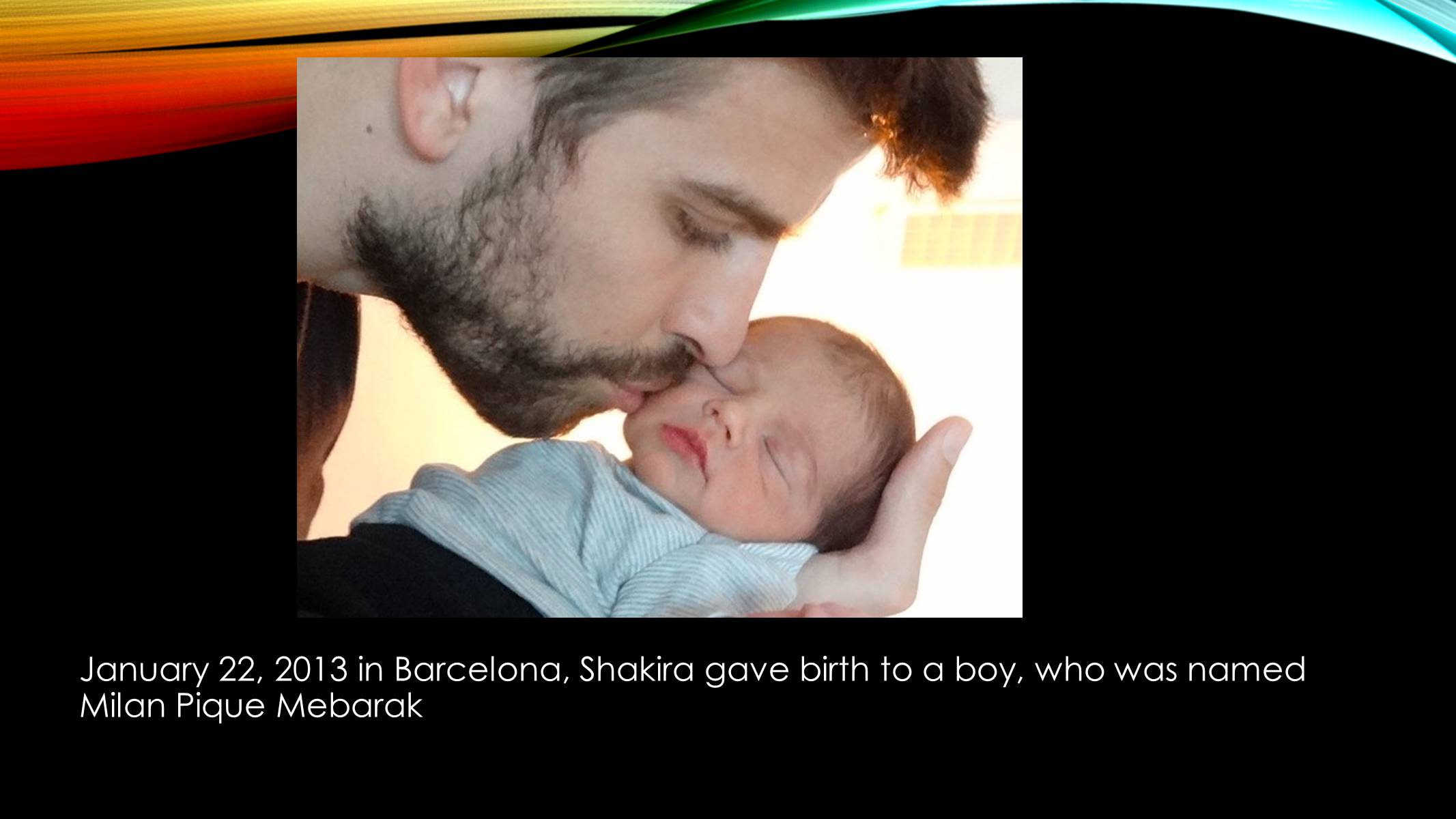 Презентація на тему «Shakira Isabel Mebarak» - Слайд #6