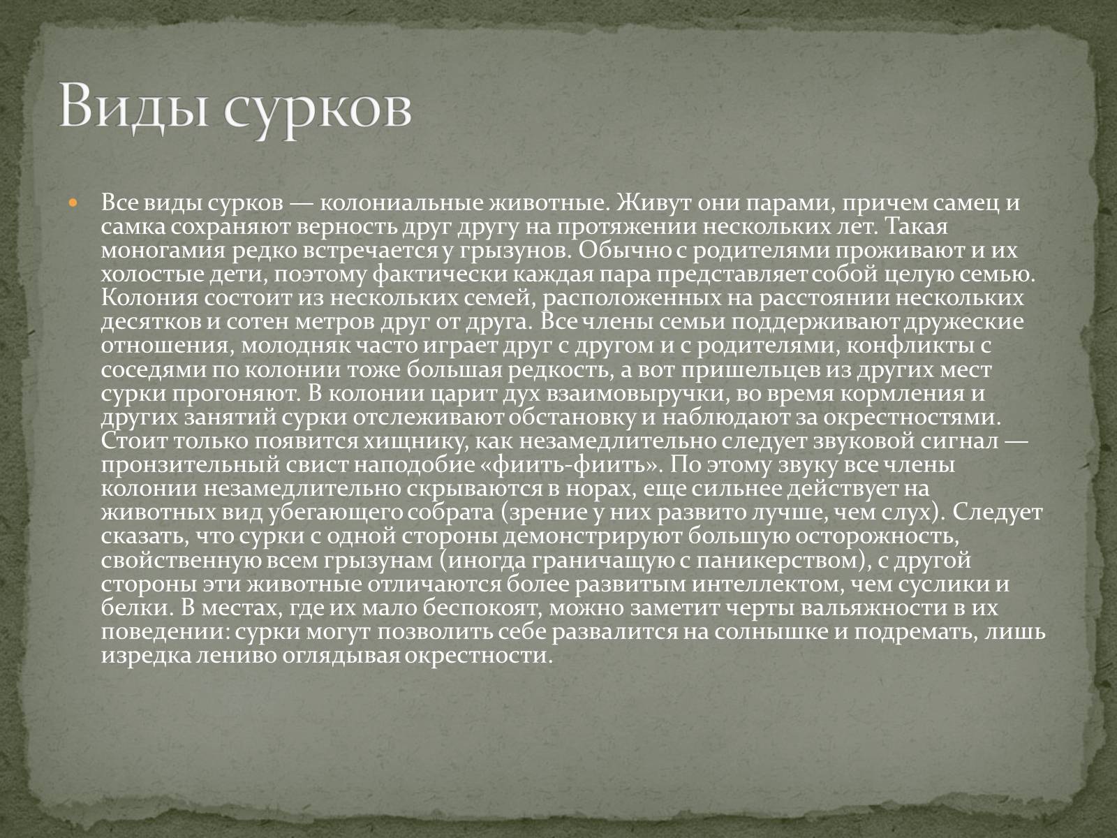 Презентація на тему «Ванкуверский сурок» - Слайд #6 Презентація на тему «Ванкуверский сурок» - Слайд #6