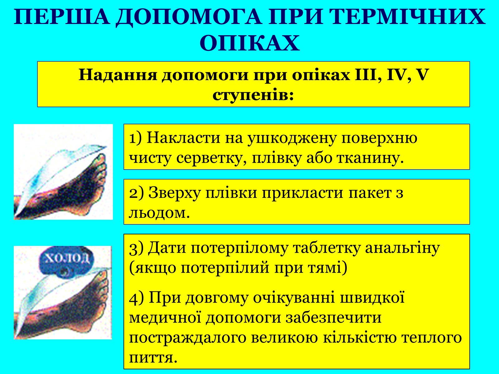 Презентація на тему «Опіки» (варіант 5) - Слайд #11 Презентація на тему «Опіки» (варіант 5) - Слайд #11