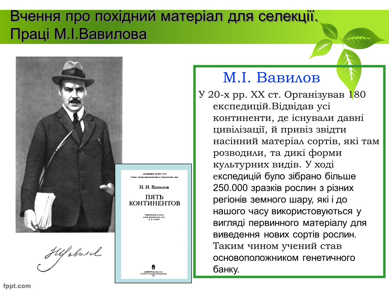 Презентація на тему «Генетичні основи селекції рослин» (варіант 2) - Слайд #7 Презентація на тему «Генетичні основи селекції рослин» (варіант 2) - Слайд #7