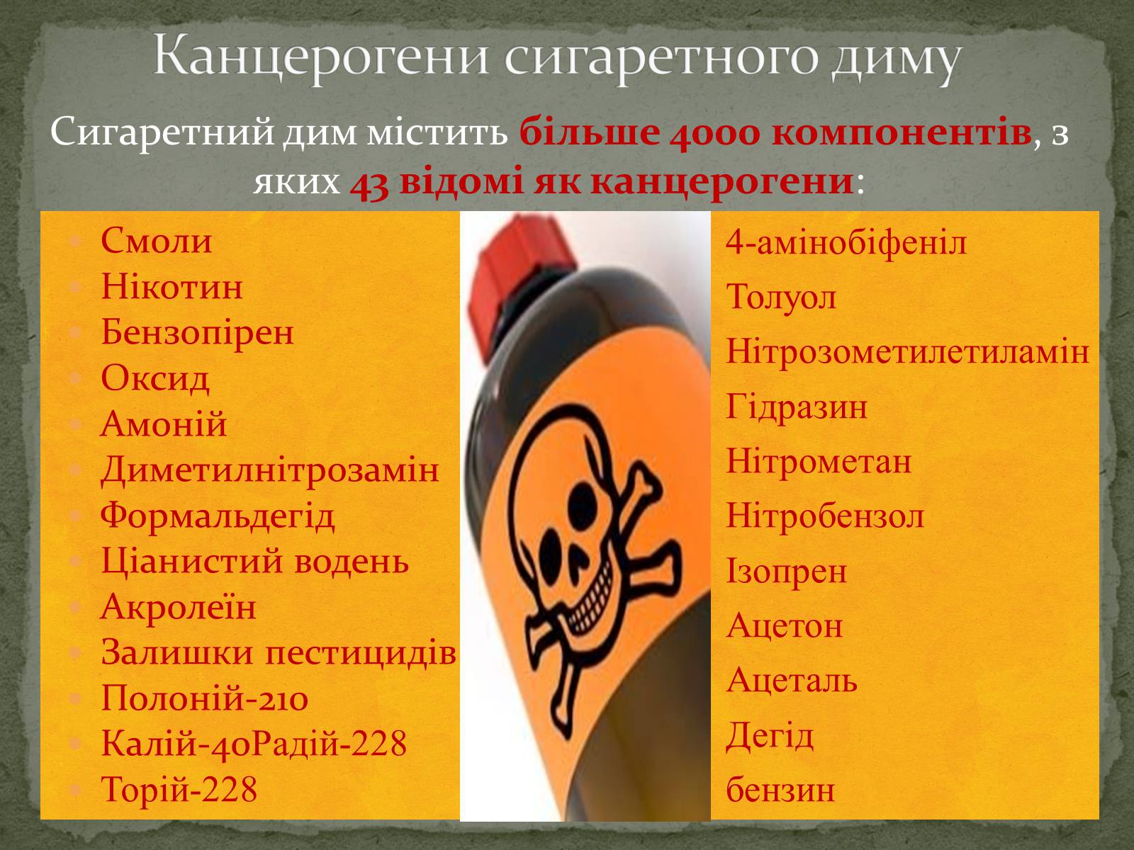 Презентація на тему «Тютюнопаління» (варіант 5) - Слайд #5 Презентація на тему «Тютюнопаління» (варіант 5) - Слайд #5
