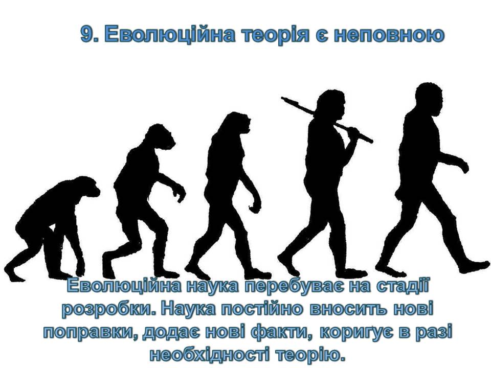 Презентація на тему «14 головних помилок про еволюцію» - Слайд #11 Презентація на тему «14 головних помилок про еволюцію» - Слайд #11