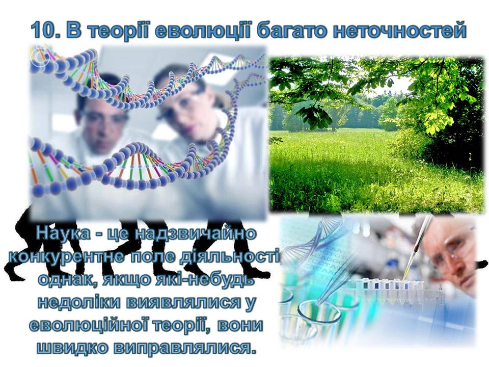 Презентація на тему «14 головних помилок про еволюцію» - Слайд #12 Презентація на тему «14 головних помилок про еволюцію» - Слайд #12