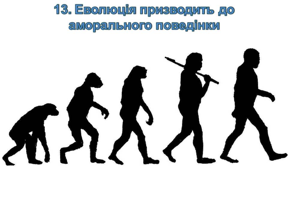 Презентація на тему «14 головних помилок про еволюцію» - Слайд #17 Презентація на тему «14 головних помилок про еволюцію» - Слайд #17