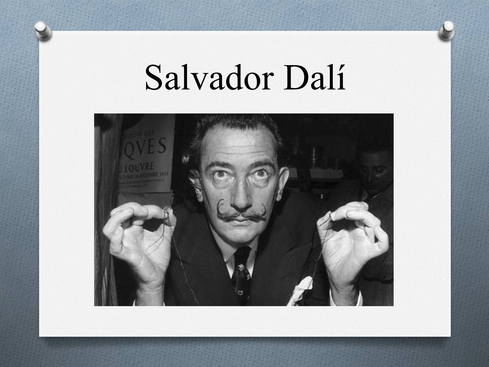 Презентація на тему «Salvador Dali» (варіант 2) - Слайд #1 Презентація на тему «Salvador Dali» (варіант 2) - Слайд #1