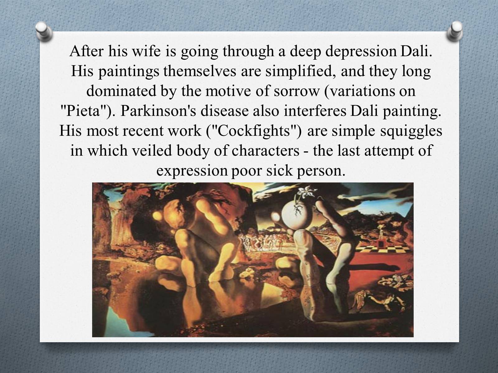 Презентація на тему «Salvador Dali» (варіант 2) - Слайд #13 Презентація на тему «Salvador Dali» (варіант 2) - Слайд #13