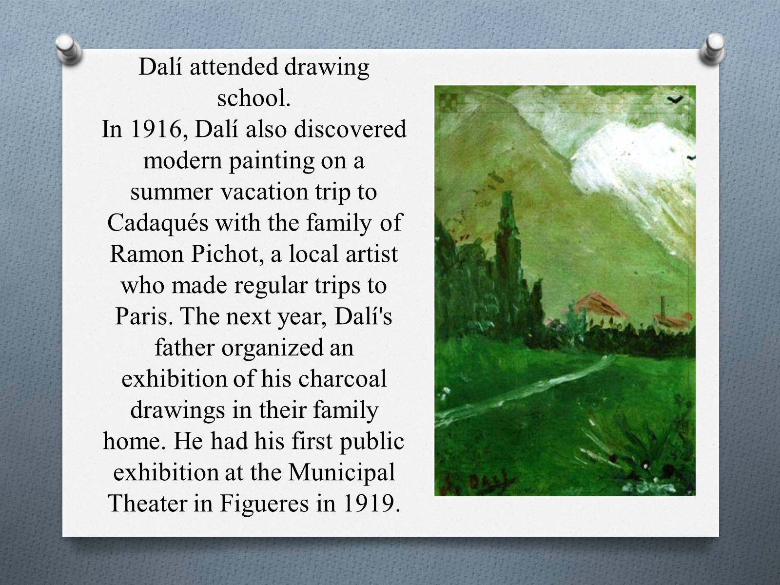 Презентація на тему «Salvador Dali» (варіант 2) - Слайд #3 Презентація на тему «Salvador Dali» (варіант 2) - Слайд #3