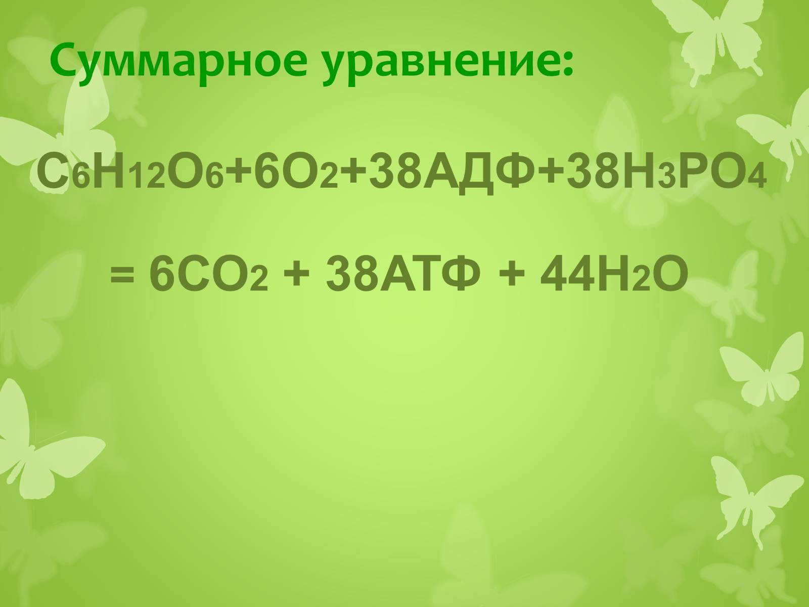 Презентація на тему «ЭНЕРГЕТИЧЕСКИЙ ОБМЕН» - Слайд #26 Презентація на тему «ЭНЕРГЕТИЧЕСКИЙ ОБМЕН» - Слайд #26