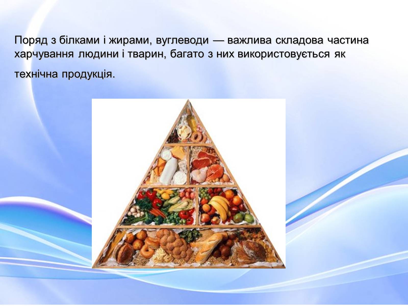 Презентація на тему «Вуглеводи як компоненти їжі, їх роль у житті людини» (варіант 18) - Слайд #3 Презентація на тему «Вуглеводи як компоненти їжі, їх роль у житті людини» (варіант 18) - Слайд #3