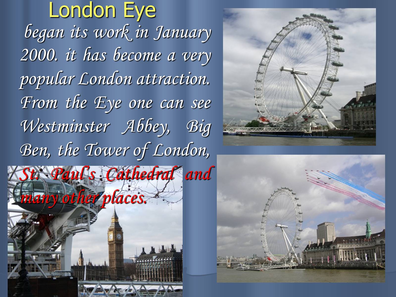 Презентація на тему «London» (варіант 8) - Слайд #13 Презентація на тему «London» (варіант 8) - Слайд #13