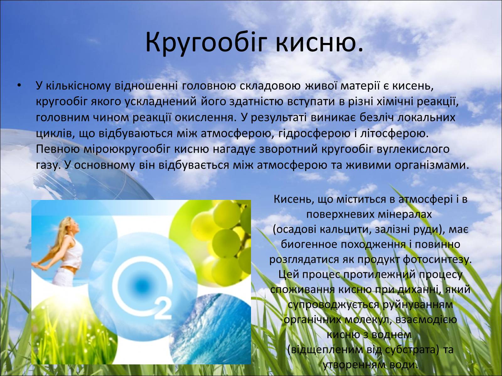 Презентація на тему «Колообіг речовин у природі» (варіант 5) - Слайд #5 Презентація на тему «Колообіг речовин у природі» (варіант 5) - Слайд #5
