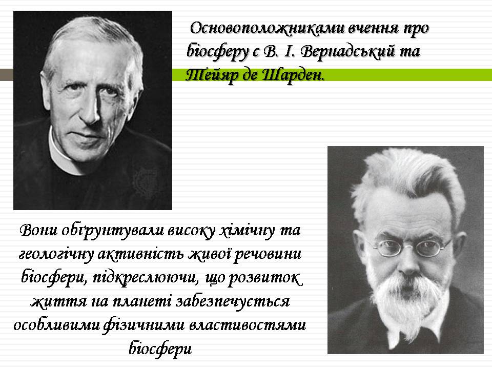 Презентація на тему «Біосфера» (варіант 11) - Слайд #6 Презентація на тему «Біосфера» (варіант 11) - Слайд #6